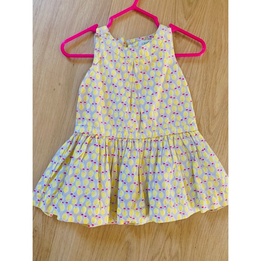 OBAIBI lemon print dress 6M